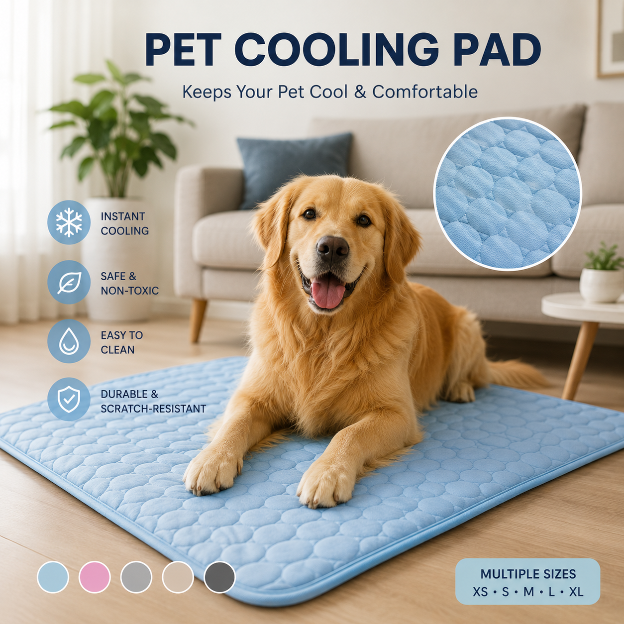 Pet cooling mat